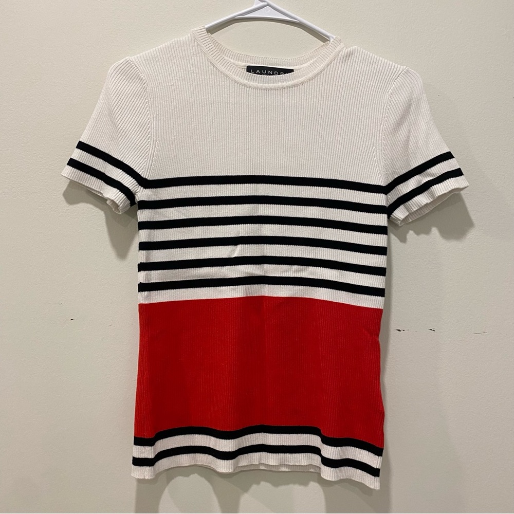 Short sleeve Tshirt ribbed fitted